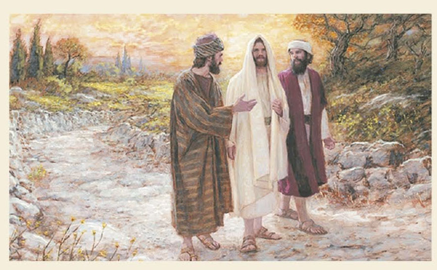 Jesus aparece a dois discípulos a caminho de Emaús - Parte 3