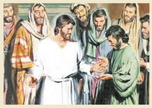 Jesus aparece a sete discípulos
